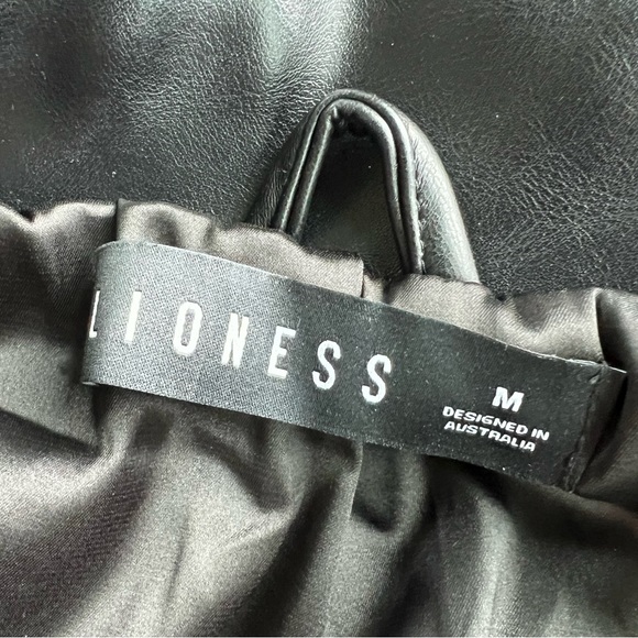 STATEN ISLAND JACKET | PRINCESS POLLY | SZ 6M | BLACK | WORN ONCE - Picture 5 of 5